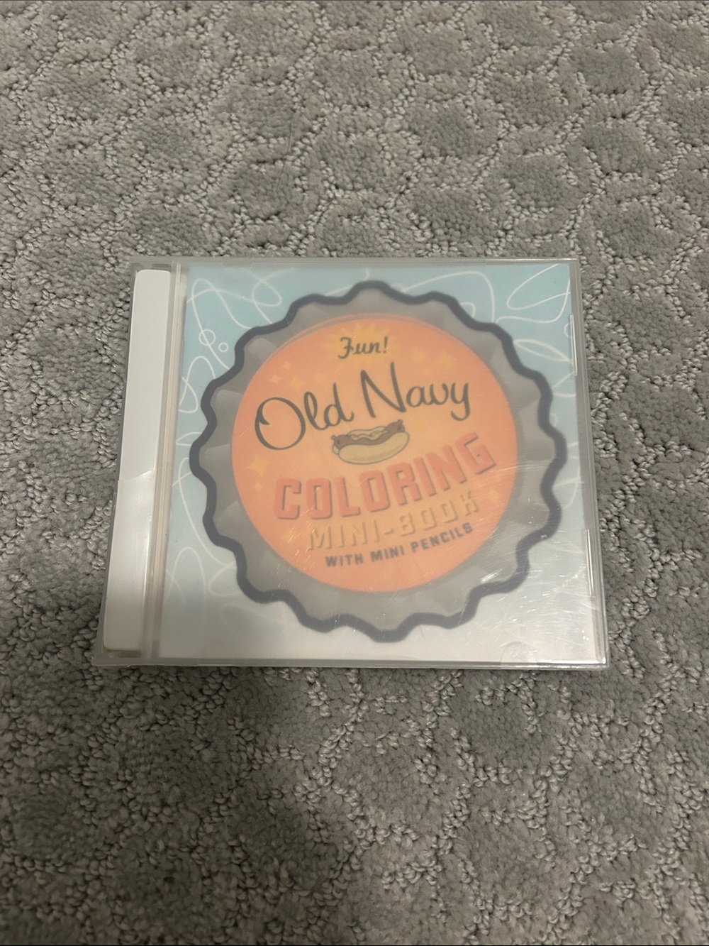 Old Navy Mini Coloring Book with Pencils